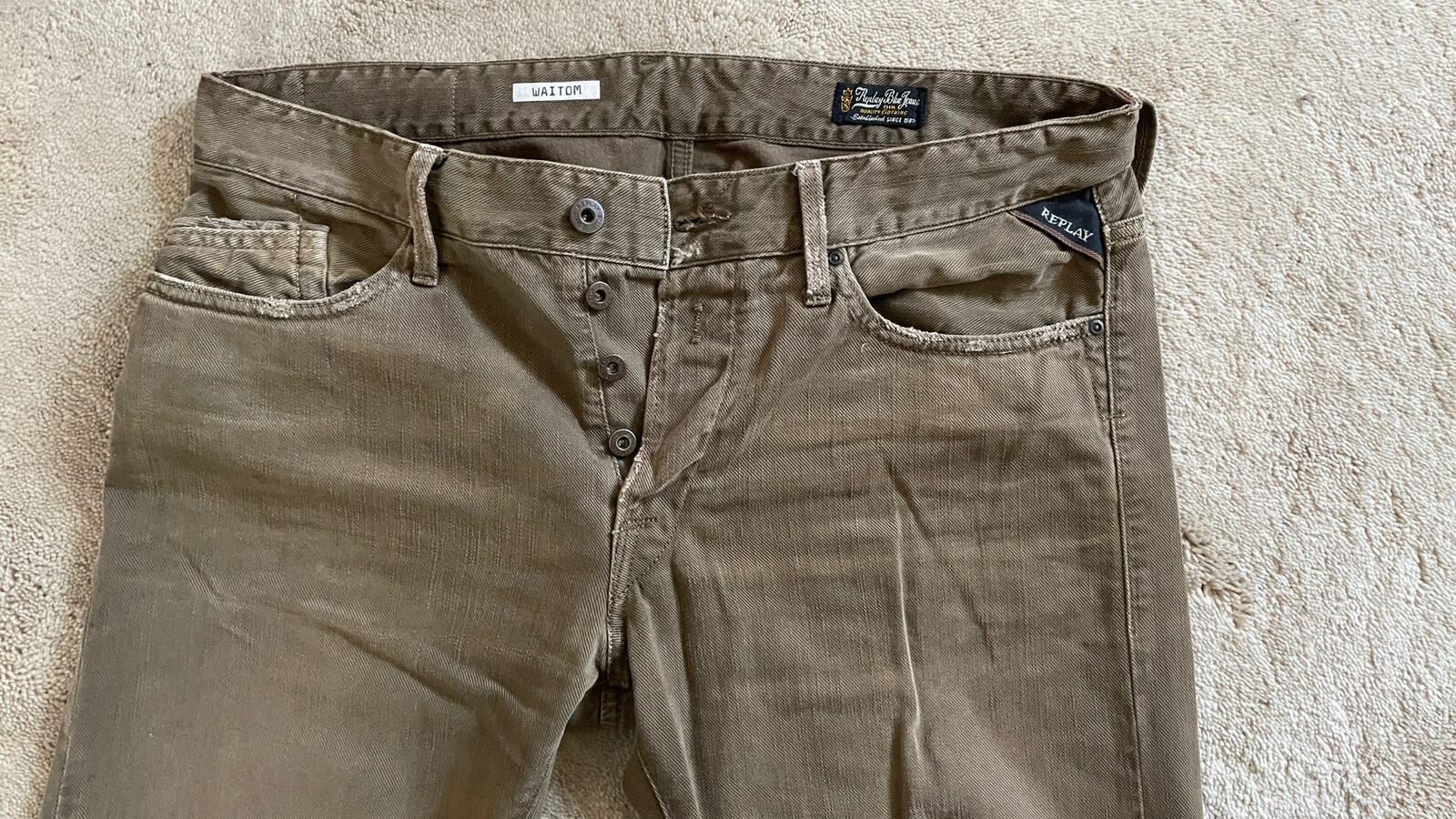 Джинсы Replay Waitom Jeans Regular 